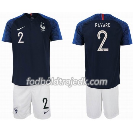 Frankrig VM 2018 PAVARD 2 2 star Børn Hjemme - Fodboldtrøjer(S/S) Frankrig VM 2018 PAVARD 2 2 star Børn Hjemme - Fodboldtrøjer(S/S)